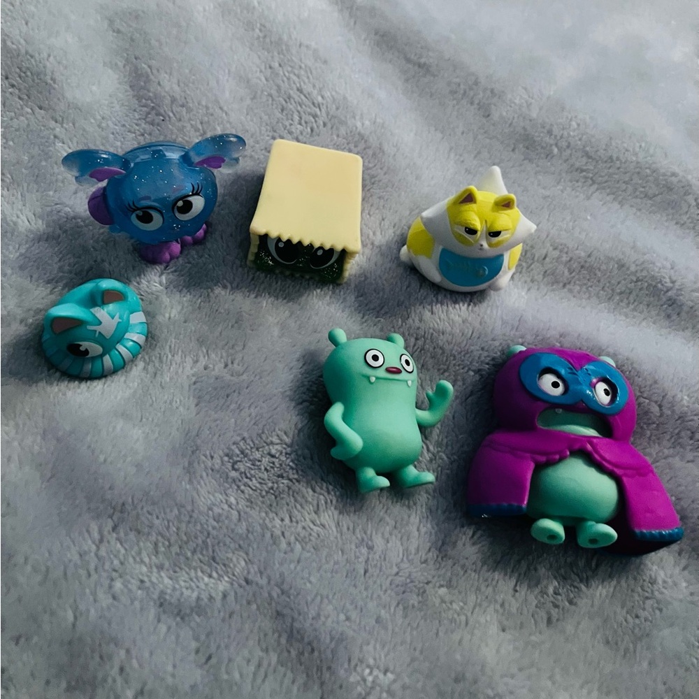 Colorful Monster Figurine Set